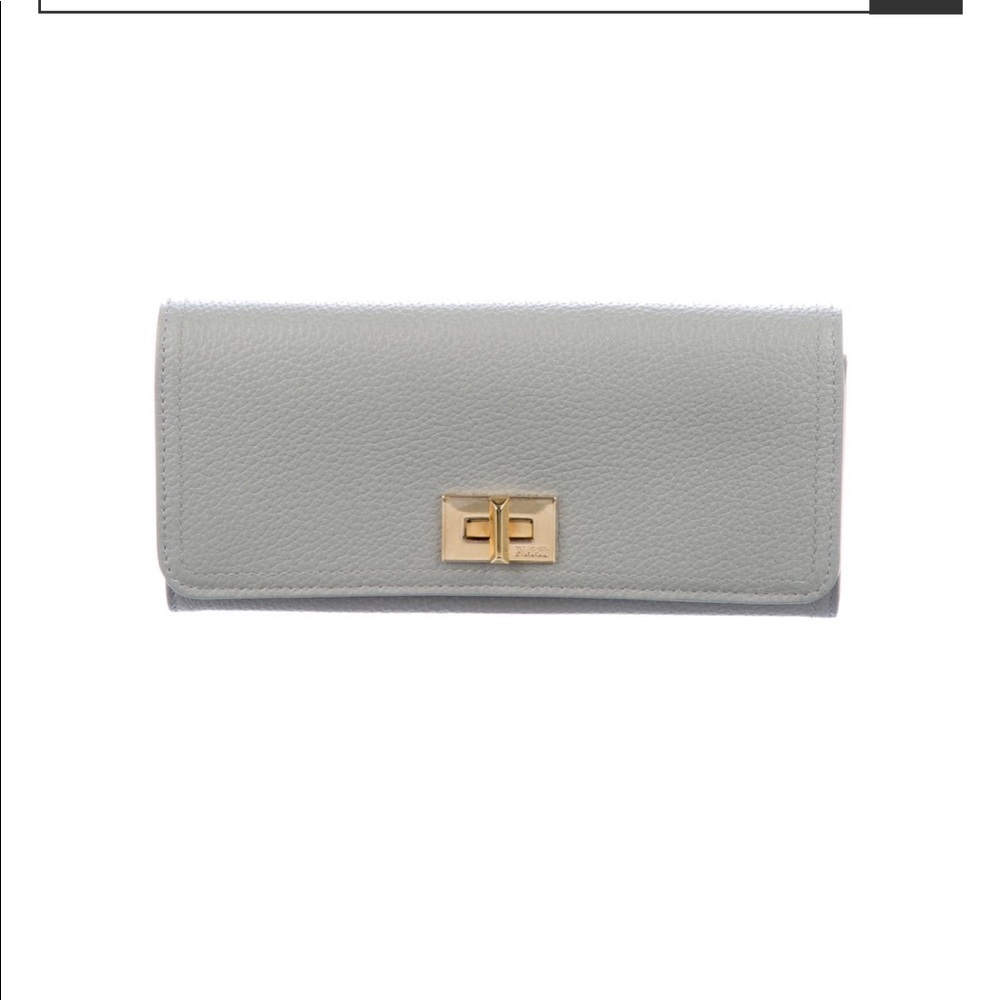 Emilio Pucci turn-lock wallet grey